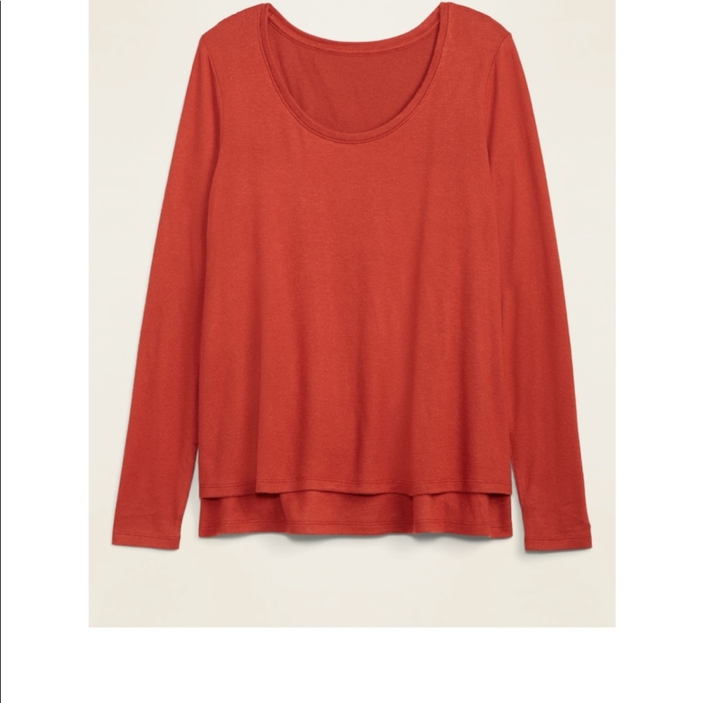 Long sleeve nursing top NWOT
